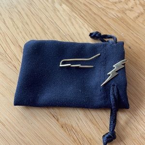 Jennifer Fisher Bolt Ear Crawlers in Gold